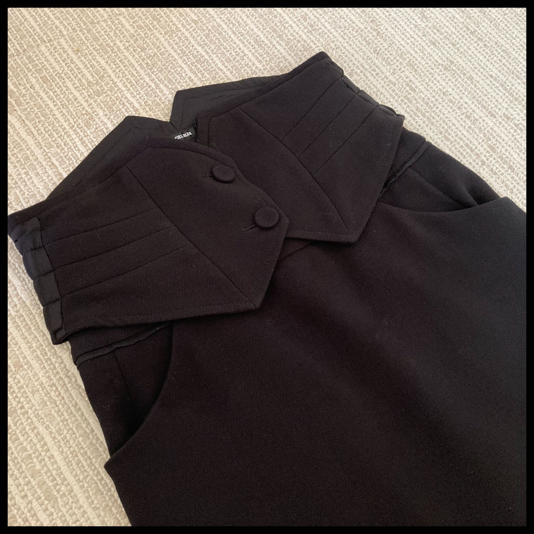 LE CIEL BLEU(ルシェルブルー)の【LE CIEL BLEU】コルセットベルト付きスカート 38 レディースのスカート(ひざ丈スカート)の商品写真