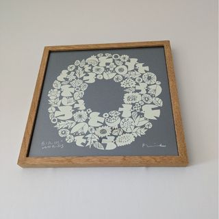 イデー(IDEE)のシルクスクリーン 30cm / WREATH(版画)