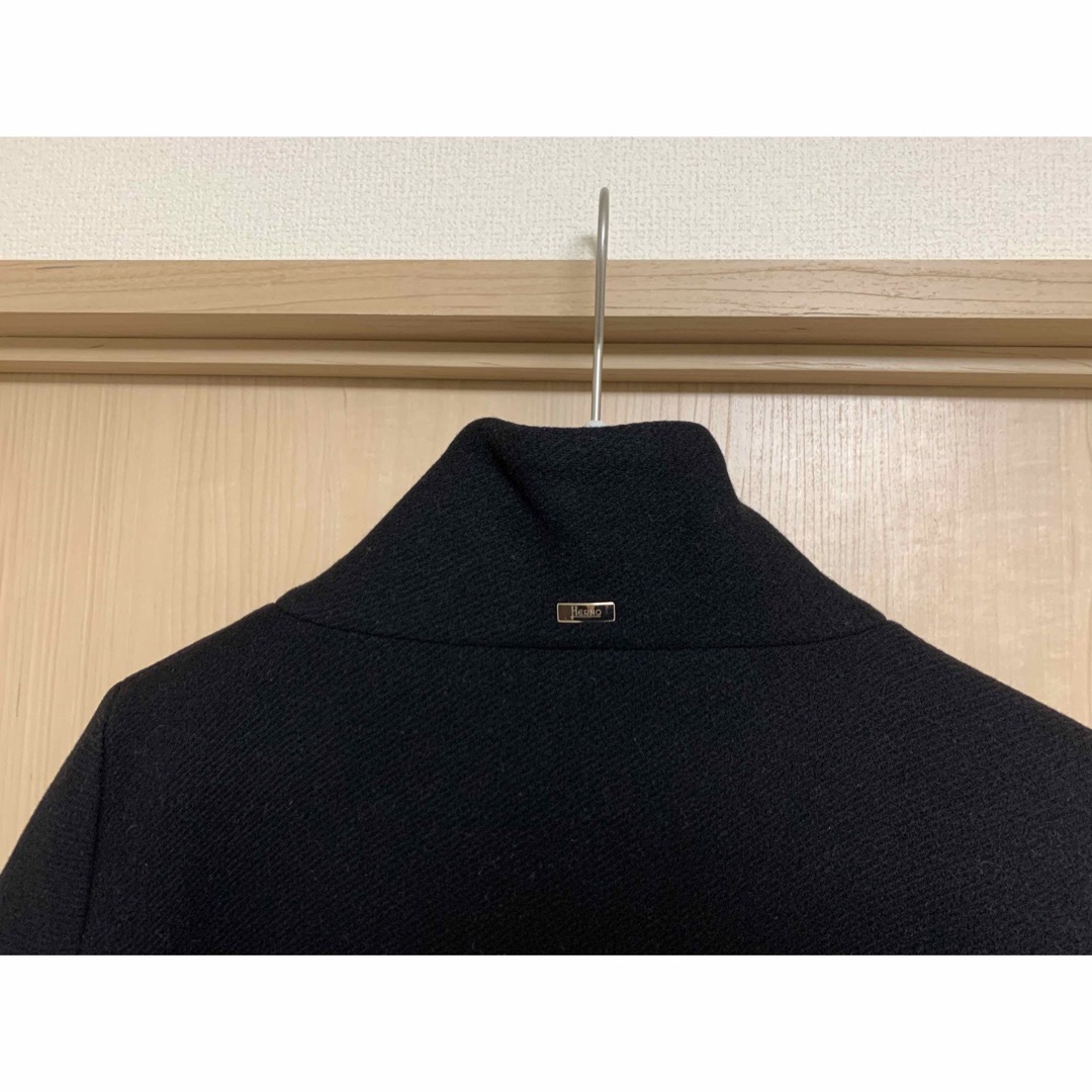 HERNO(ヘルノ)のHERNO  ダウンコート  ロング　ブラック　最終価格 レディースのジャケット/アウター(ダウンコート)の商品写真