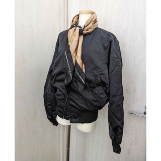 バレンシアガ(Balenciaga)のバレンシアガ ブルゾン スカーフドッキング MA-1 ボンバージャケット ♯34(ブルゾン)