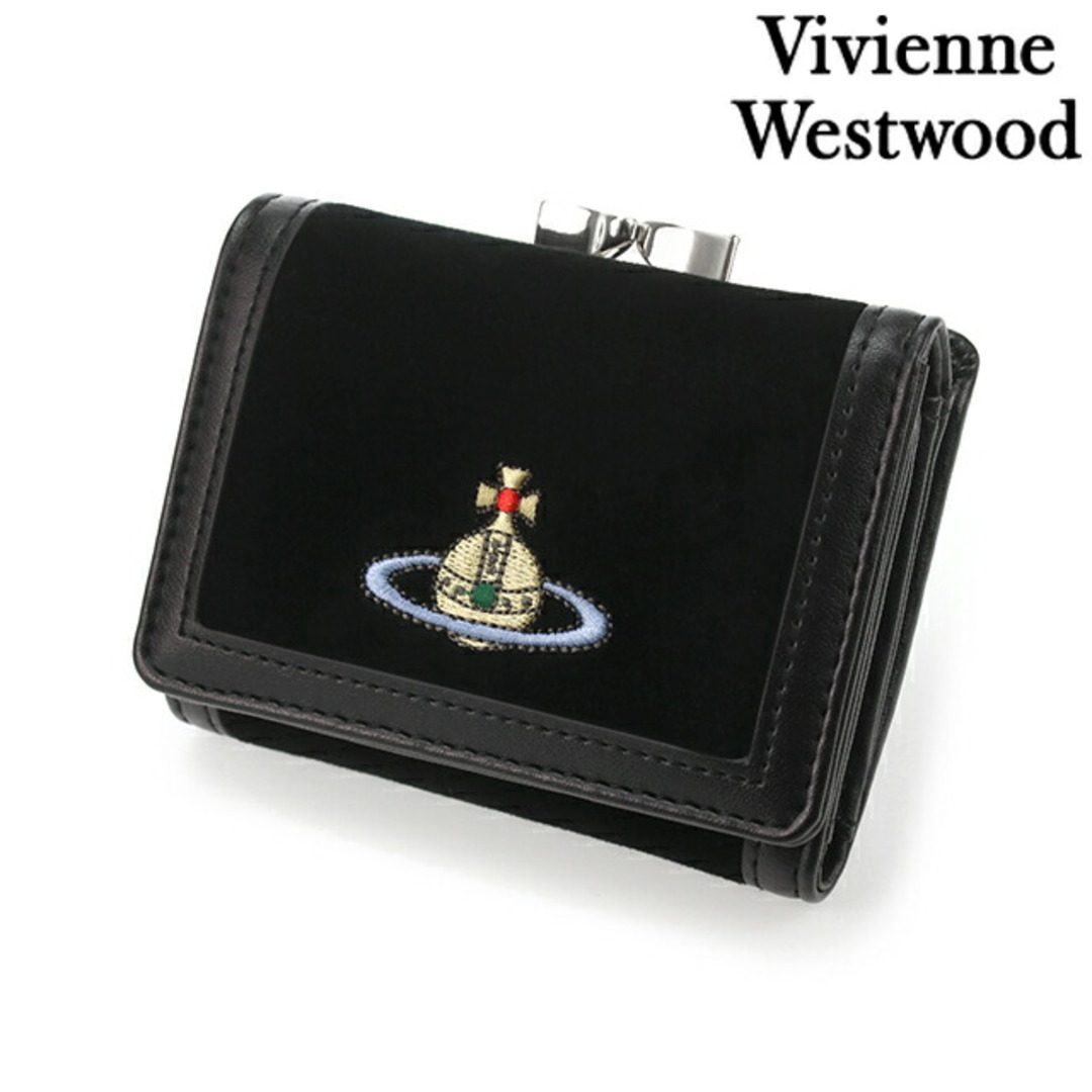 ヴィヴィアン ウエストウッド Vivienne Westwood 財布 メンズ 51010018 W00BX N405 EMBROIDERED ORB