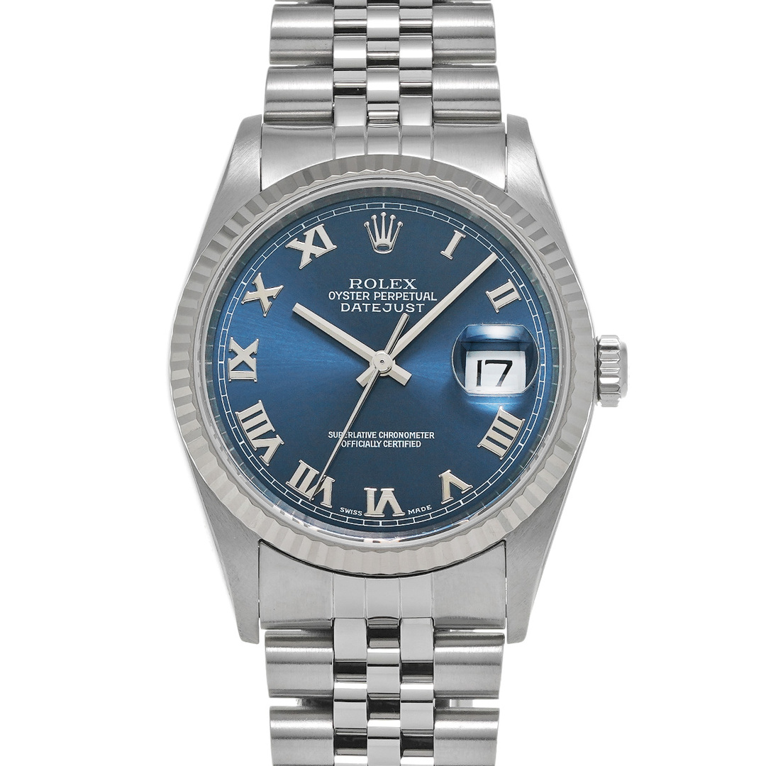 ロレックス ROLEX 16234 Y番(2002年頃製造) ブルー メンズ 腕時計