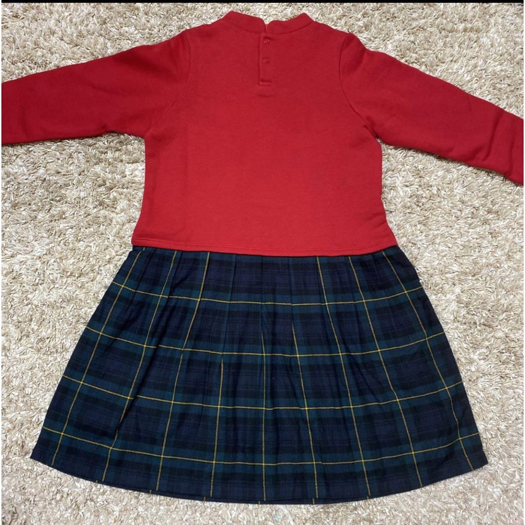 mikihouse(ミキハウス)のミキハウス　ワンピース　130 キッズ/ベビー/マタニティのキッズ服女の子用(90cm~)(ワンピース)の商品写真