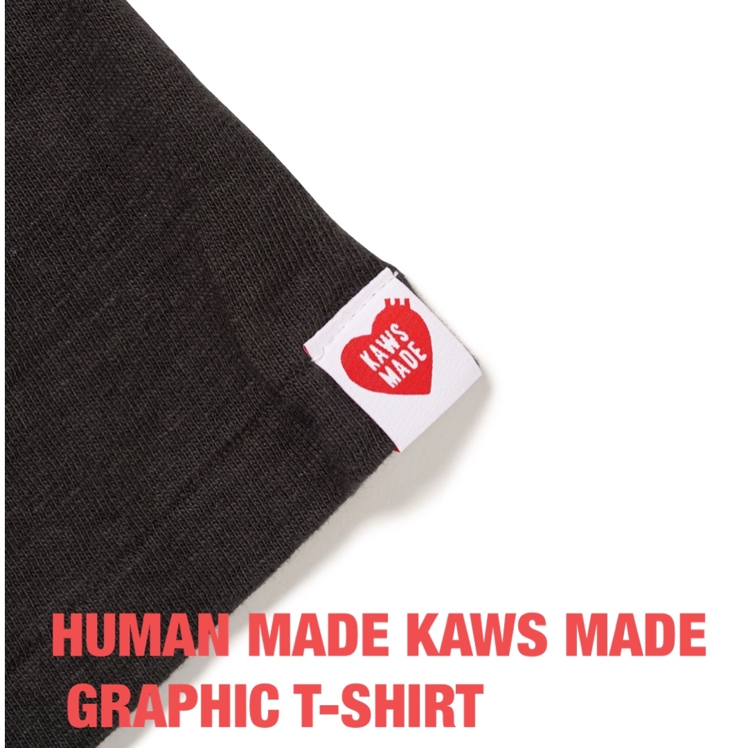 HUMAN MADE - KAWS MADE GRAPHIC T-SHIRT M BLACKの通販 by ...