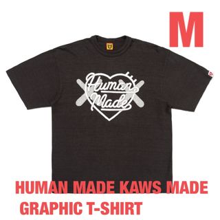 ヒューマンメイド(HUMAN MADE)のKAWS MADE GRAPHIC T-SHIRT  M BLACK(Tシャツ/カットソー(半袖/袖なし))