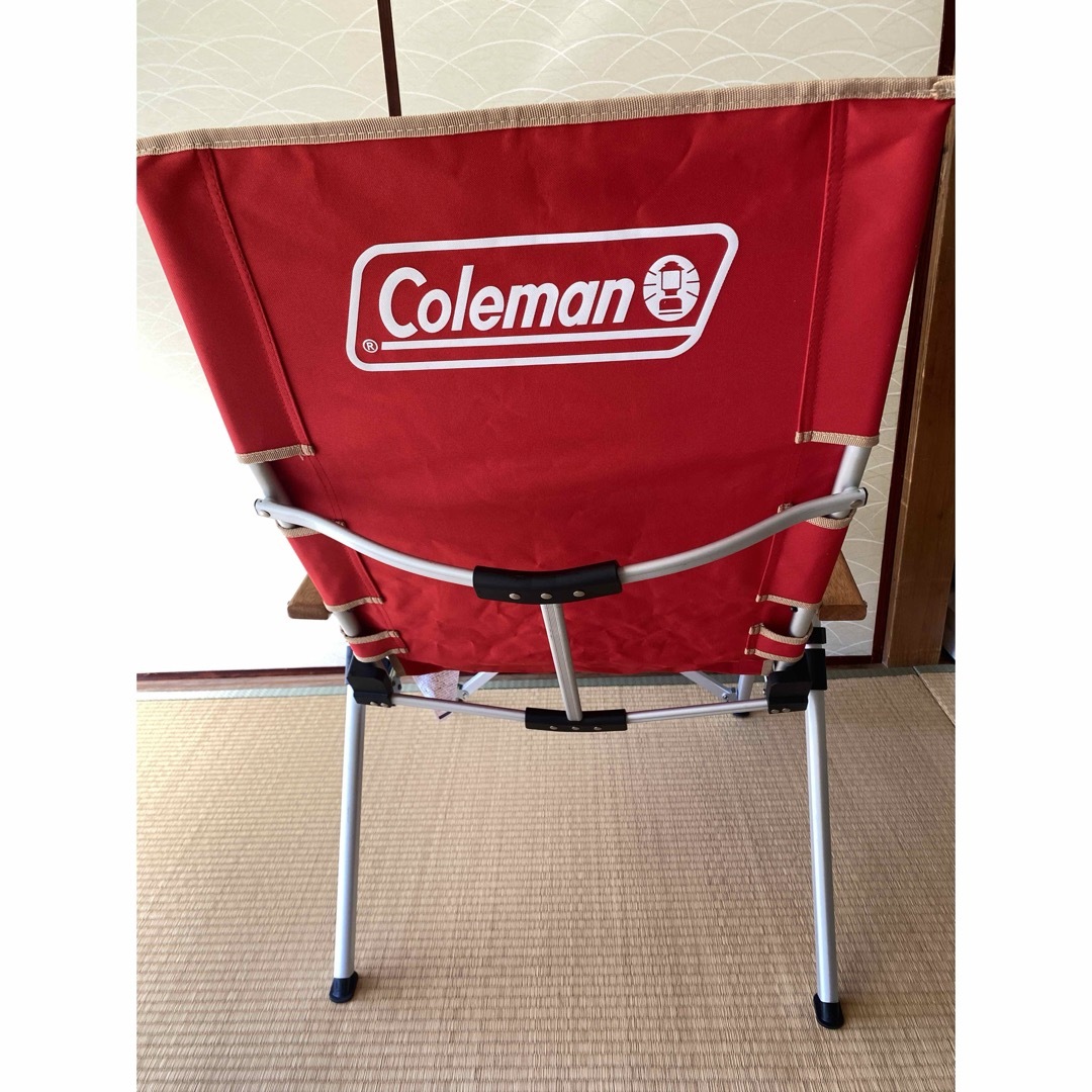 Coleman(コールマン)のコールマン レイチェア (レッド) Coleman スポーツ/アウトドアのアウトドア(テーブル/チェア)の商品写真