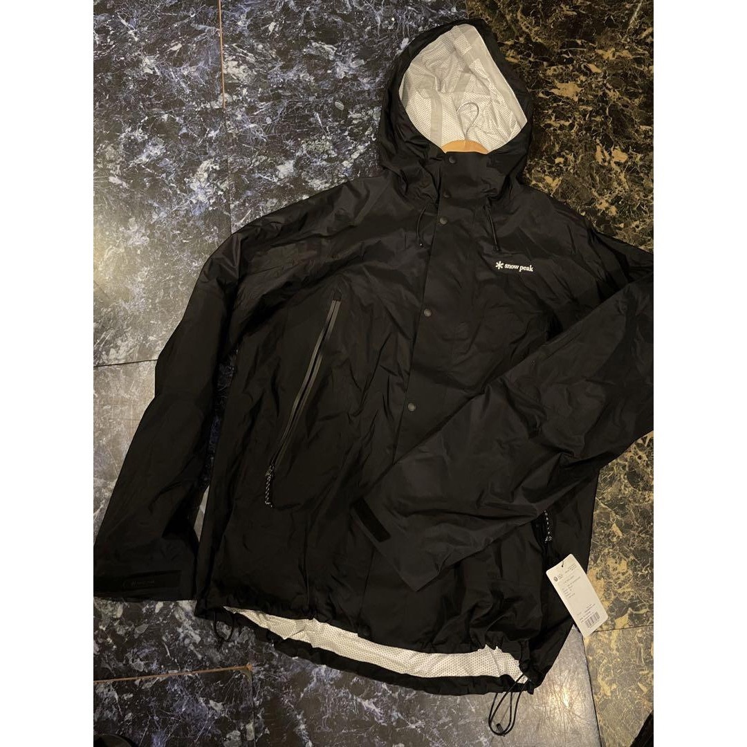 スノーピーク SNOW Peak 2.5 L レインジャケット ブラック | フリマアプリ ラクマ