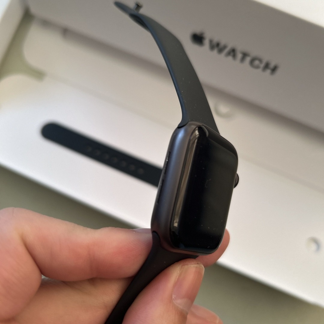 Apple Watch - Apple Watch SE 40mm スペースグレイ ミッドナイトの ...