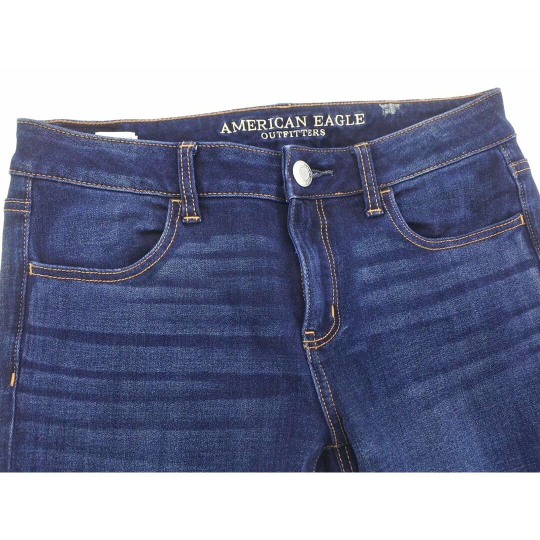 American Eagle(アメリカンイーグル)のAMERICAN EAGLE アメリカンイーグル ストレッチ スキニー デニムパンツ size40/ブルー ■■ レディース レディースのパンツ(デニム/ジーンズ)の商品写真