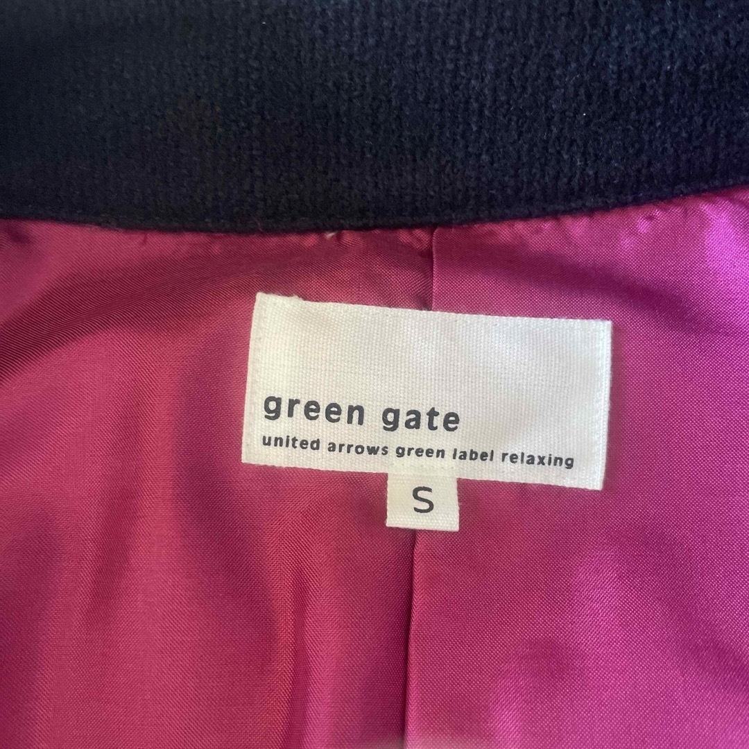 UNITED ARROWS green label relaxing(ユナイテッドアローズグリーンレーベルリラクシング)のユナイテッドアローズ　グリーンレーベルリラクシング　紺色　ピーコート　Sサイズ レディースのジャケット/アウター(ピーコート)の商品写真