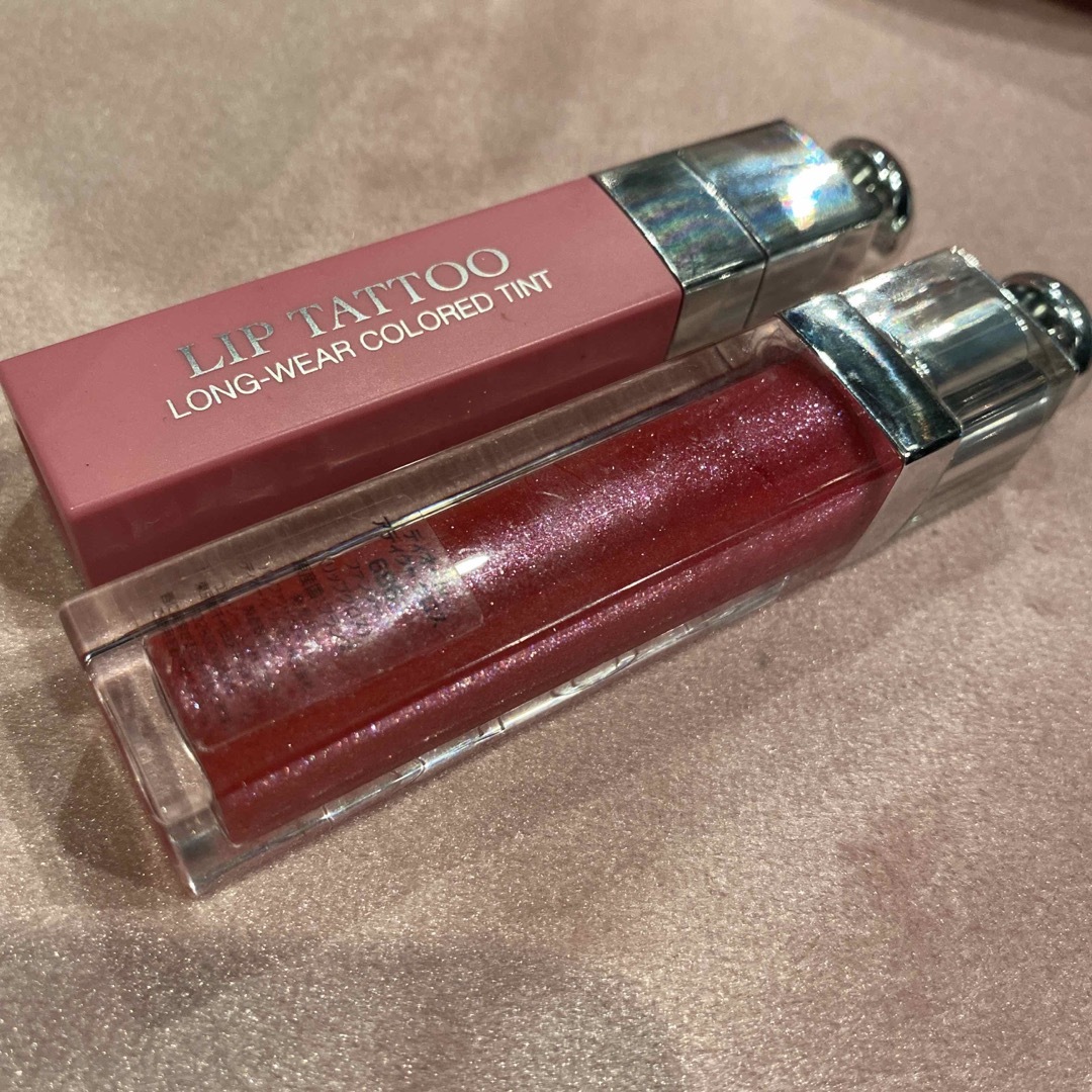 Christian Dior(クリスチャンディオール)のディオール　リップ２つセット コスメ/美容のベースメイク/化粧品(リップグロス)の商品写真