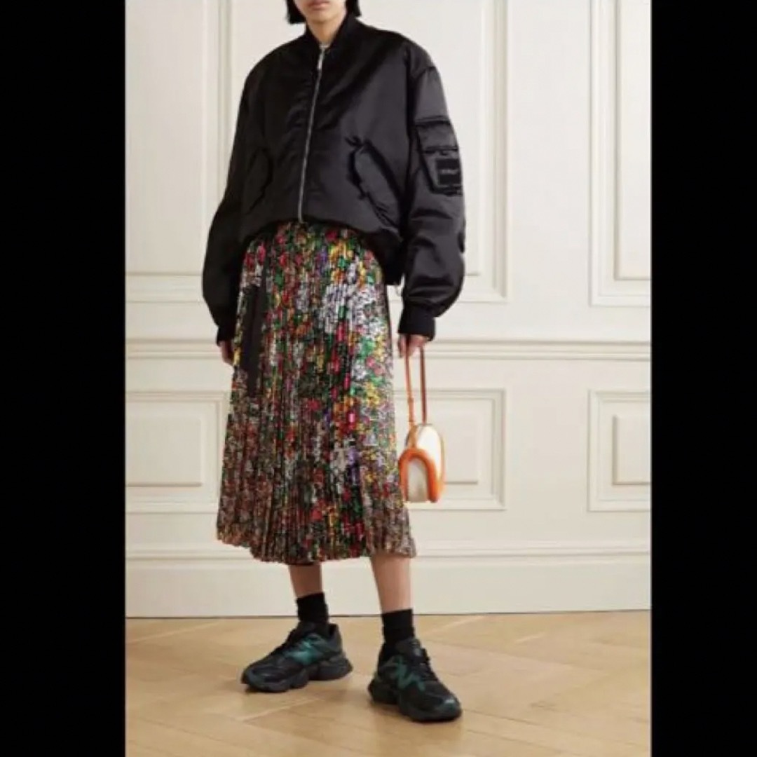 sacai - 【新品】sacai プリーツスカート2023SS サイズ1の通販 by 土日
