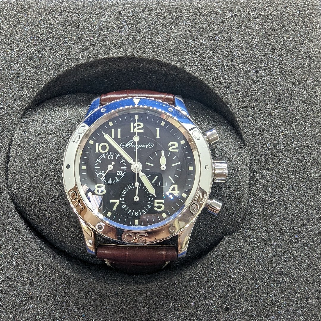Breguet(ブレゲ)のBreguet ブレゲ アエロナバル 3800st 値下げ交渉可能！ メンズの時計(腕時計(アナログ))の商品写真