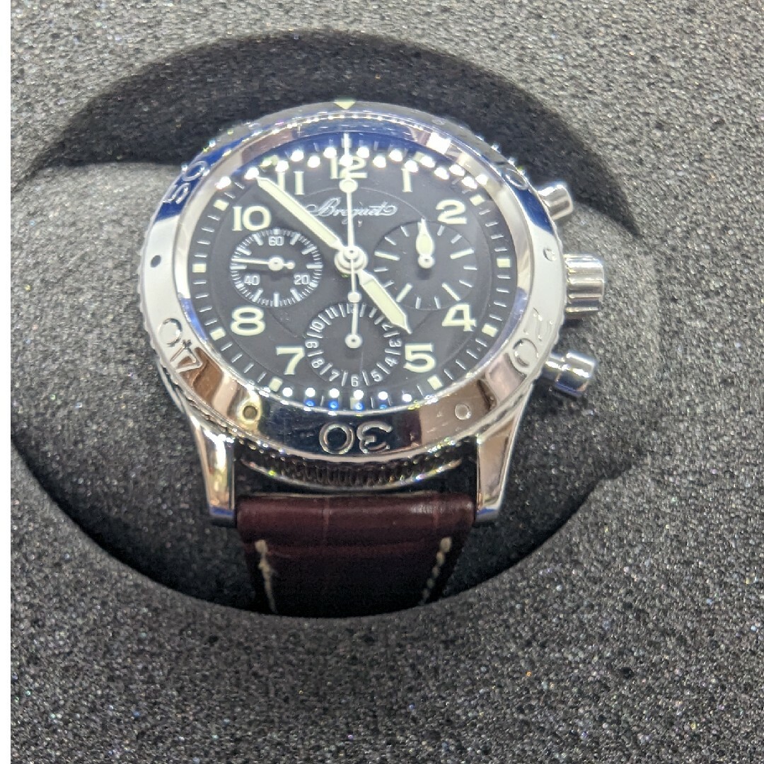 Breguet(ブレゲ)のBreguet ブレゲ アエロナバル 3800st 値下げ交渉可能！ メンズの時計(腕時計(アナログ))の商品写真