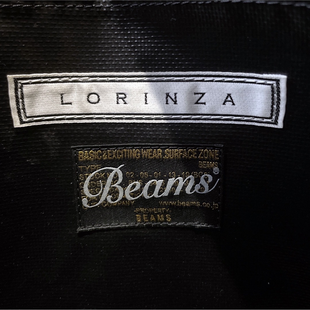 BEAMS(ビームス)のLORINZA × BEAMS 別注 ショルダーバッグ グレー フリンジ レディースのバッグ(ショルダーバッグ)の商品写真