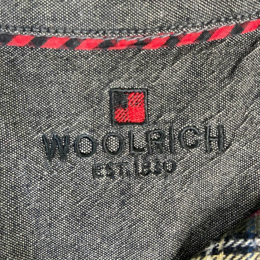 WOOLRICH(ウールリッチ)のウールリッチ　タータンチェック　ビッグサイズ　ネルシャツ　古着　グレー　XL メンズのトップス(シャツ)の商品写真