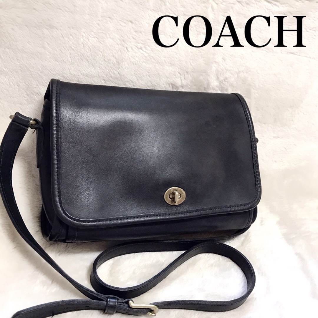 COACH‼️超美品(^^)クラブタンレザーミディアムショルダー‼️