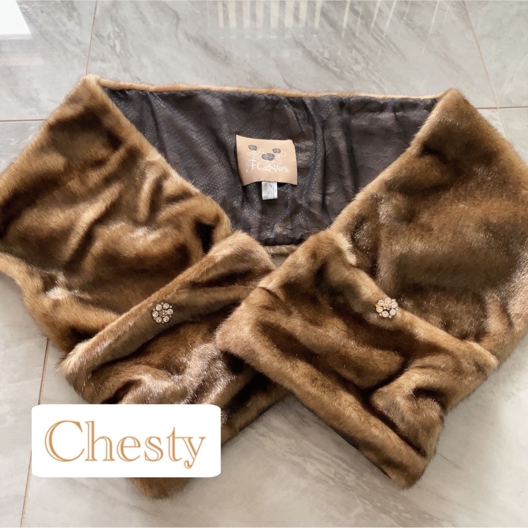 Chesty(チェスティ)の［送料込］　Chesty  フェイクファー　マフラー　ストール レディースのファッション小物(マフラー/ショール)の商品写真