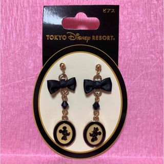 Disney - レア ディズニー シルエットスタジオ ピアス ミッキー ミニー