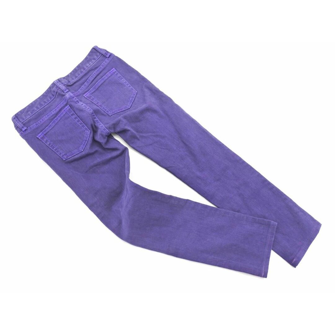 INGNI(イング)のINGNI イング カラー スキニー パンツ sizeXS/紫 ■■ レディース レディースのパンツ(スキニーパンツ)の商品写真