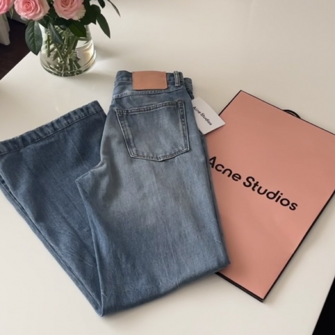 ぽっきりSALE対象
 acnestudious Mello flare jeans パンツ 6