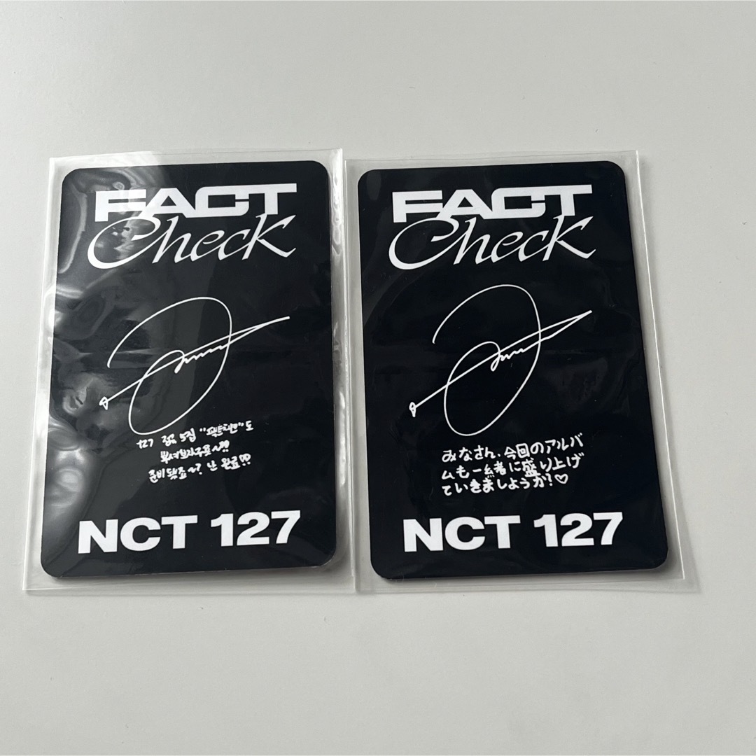 NCT 127 Fact Check ジョンウトレカセット エンタメ/ホビーのCD(K-POP/アジア)の商品写真