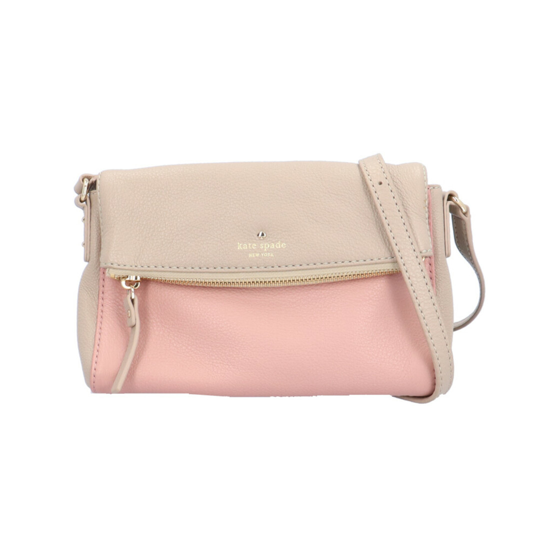 ケイトスペード ショルダーバッグ カーフ PWRU3681 ベージュ レディース Kate Spade