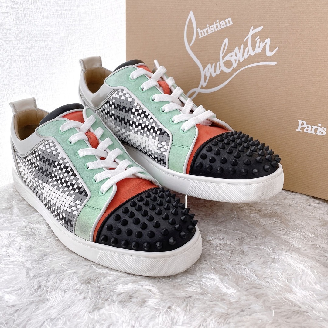 Christian Louboutin スタッズ　スニーカー　スリッポン　美品