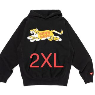 ヒューマンメイド(HUMAN MADE)のHUMAN MADE x KAWS Made Hoodie #2 "Black"(パーカー)