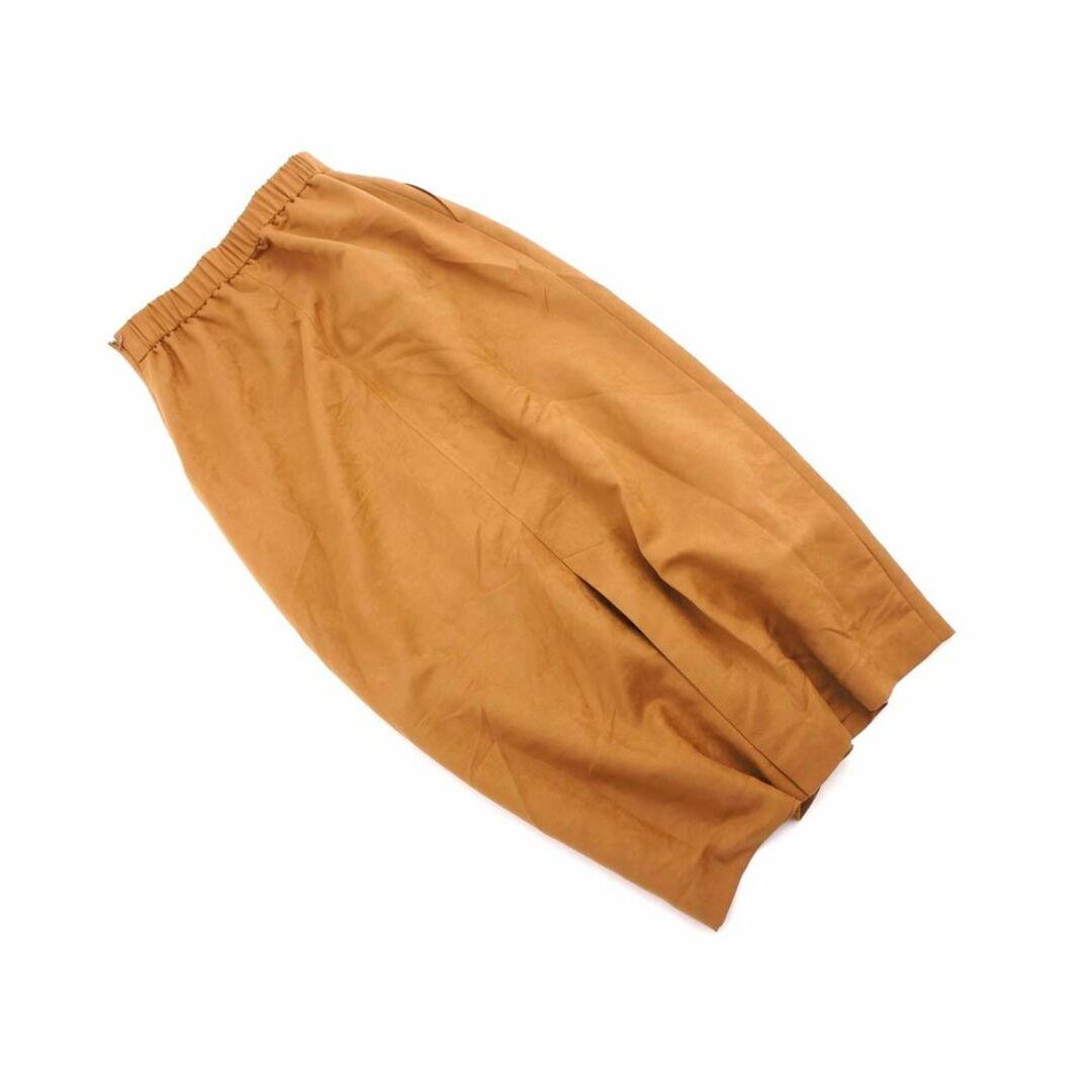 kumikyoku（組曲）(クミキョク)のKUMIKYOKU 組曲 バックスリット タイト ロング スカート size1/茶 ◇■ レディース レディースのスカート(ロングスカート)の商品写真