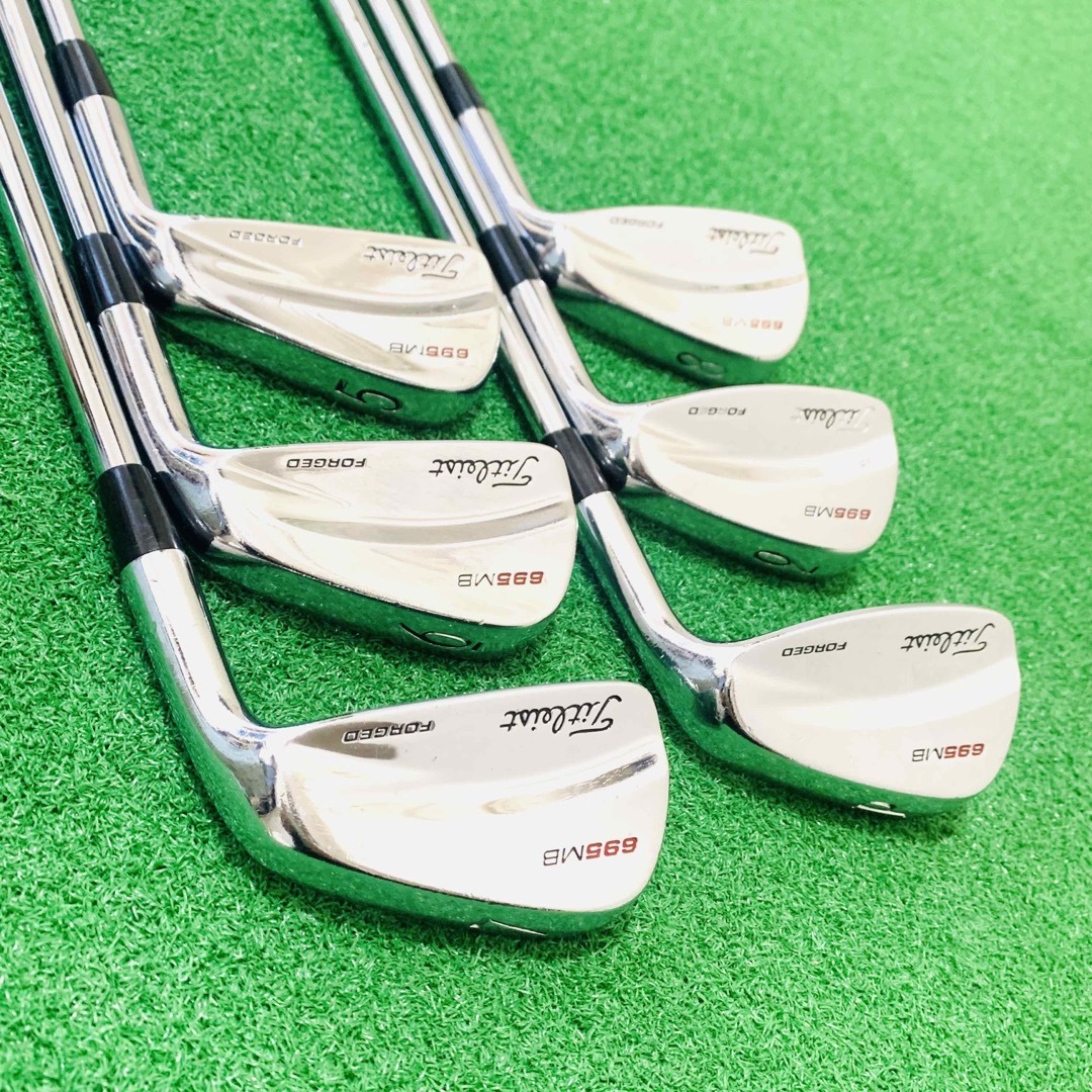 5977 Titleist 695MB タイトリスト　メンズ　右利き　6本　S