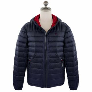 トミーヒルフィガー(TOMMY HILFIGER)の中綿ジャケット トミーヒルフィガー 150AN555 ネイビー Sサイズ(ダウンジャケット)