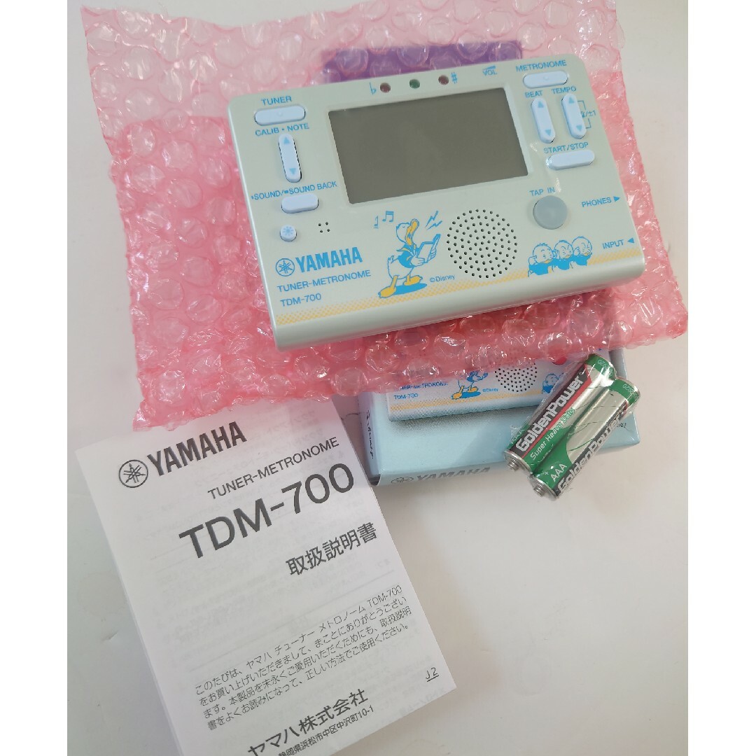 ヤマハ(ヤマハ)の【新品】TDM-700DD2 ドナルドダック チューナー&メトロノーム 楽器の楽器 その他(その他)の商品写真