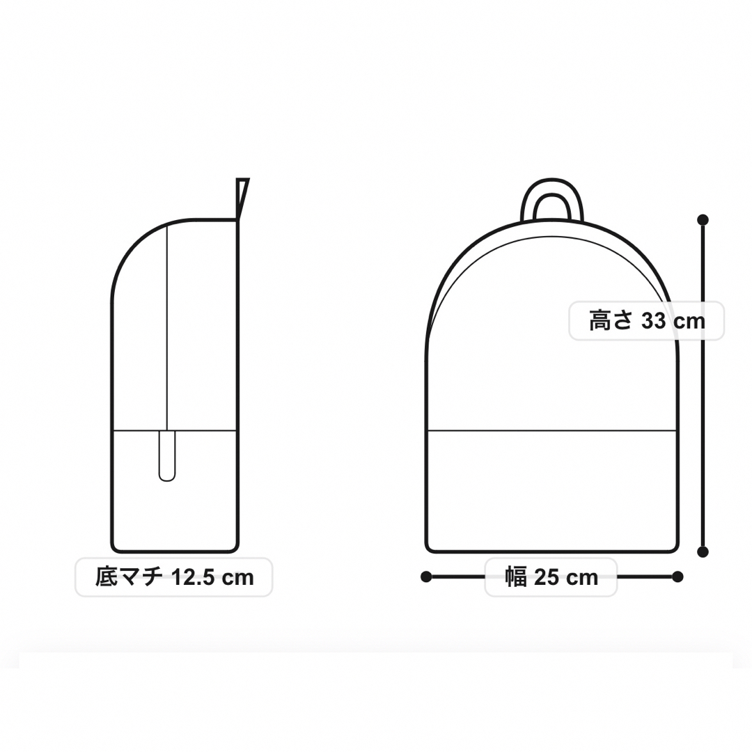 Y'SACCS(イザック)のチョコ様専用　Y'SACCS ナイロンリュックサック レディースのバッグ(リュック/バックパック)の商品写真