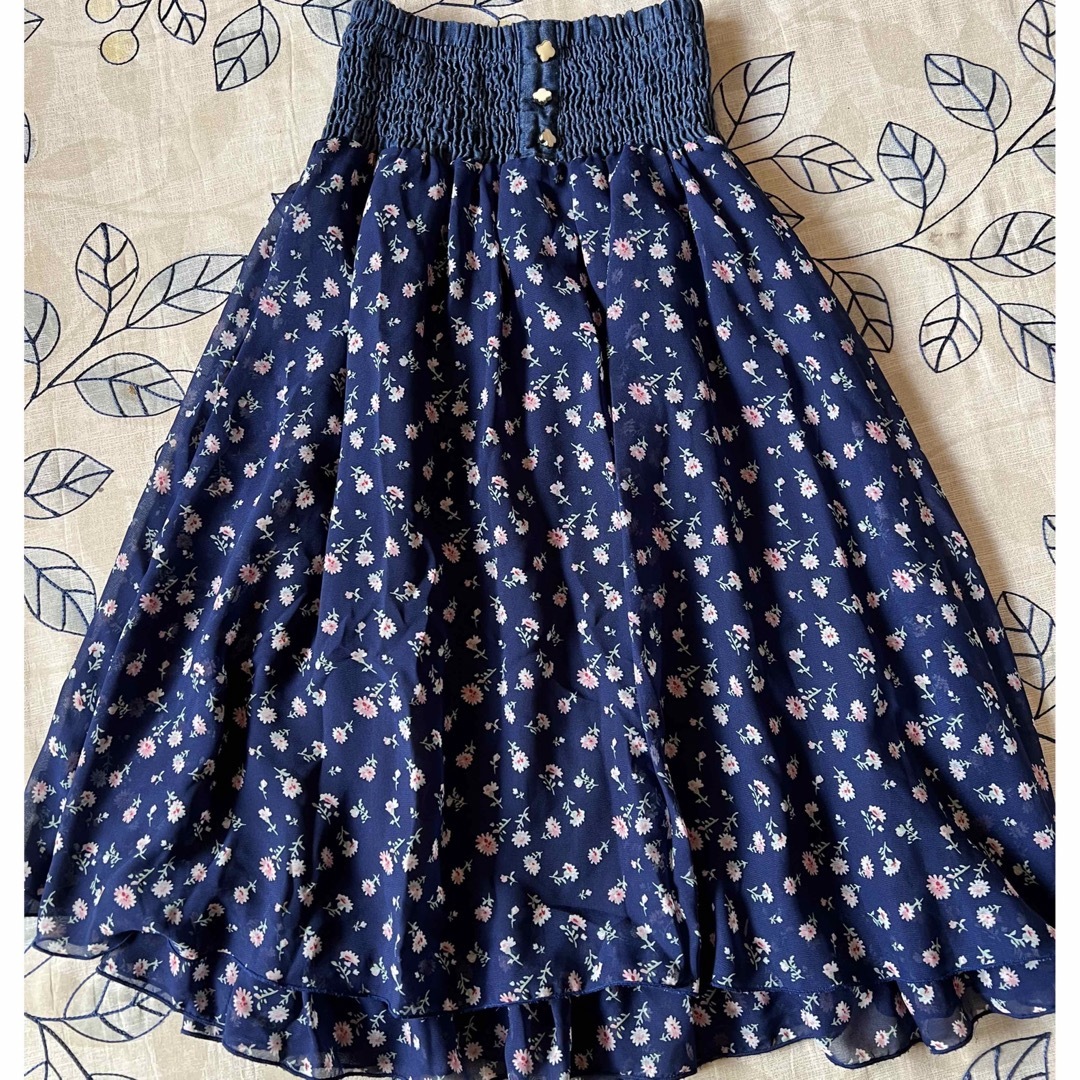 チュニックワンピース キッズ/ベビー/マタニティのキッズ服女の子用(90cm~)(ワンピース)の商品写真