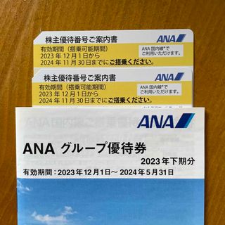 ANA 株主優待券　２枚セット(その他)