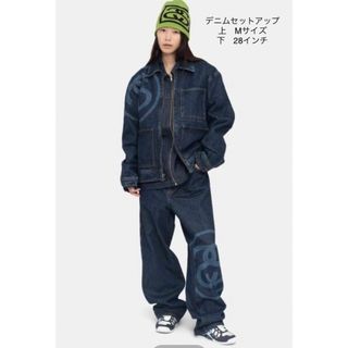 stussy ペイズリー ボアジャケット Lサイズ 即完品