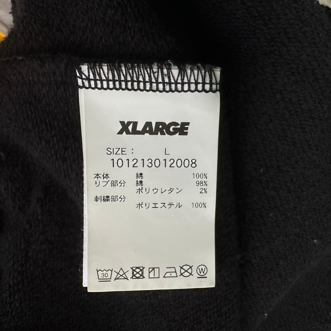 XLARGE - 【大人気モデル】XLARGE スウェットL パイル地ロゴ XLARGE - 【大人気モデル】XLARGE スウェットL パイル地ロゴ
