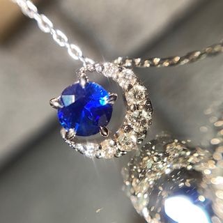 スタージュエリー(STAR JEWELRY) ネックレス（ブルー・ネイビー/青色系