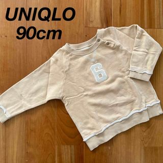 ユニクロ(UNIQLO)のベビー　赤ちゃん　子供服　UNIQLO ユニクロ　長袖　トレーナー　90cm(Tシャツ/カットソー)
