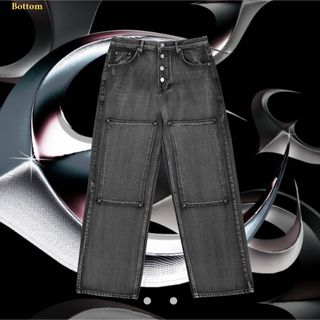 Rick Owens - Rick owens好き必見‼︎ ジップ デニム ワイド の通販 by ... Rick owens好き必見‼︎ ジップ デニム ワイド