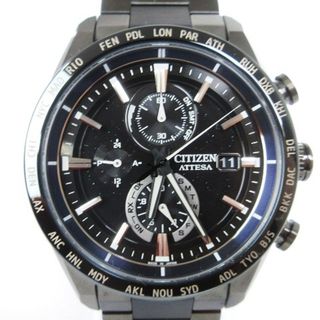 シチズン(CITIZEN)のシチズン 美品 35周年記念限定モデル アテッサ 腕時計 アナログ 黒 ■SM1(腕時計(アナログ))