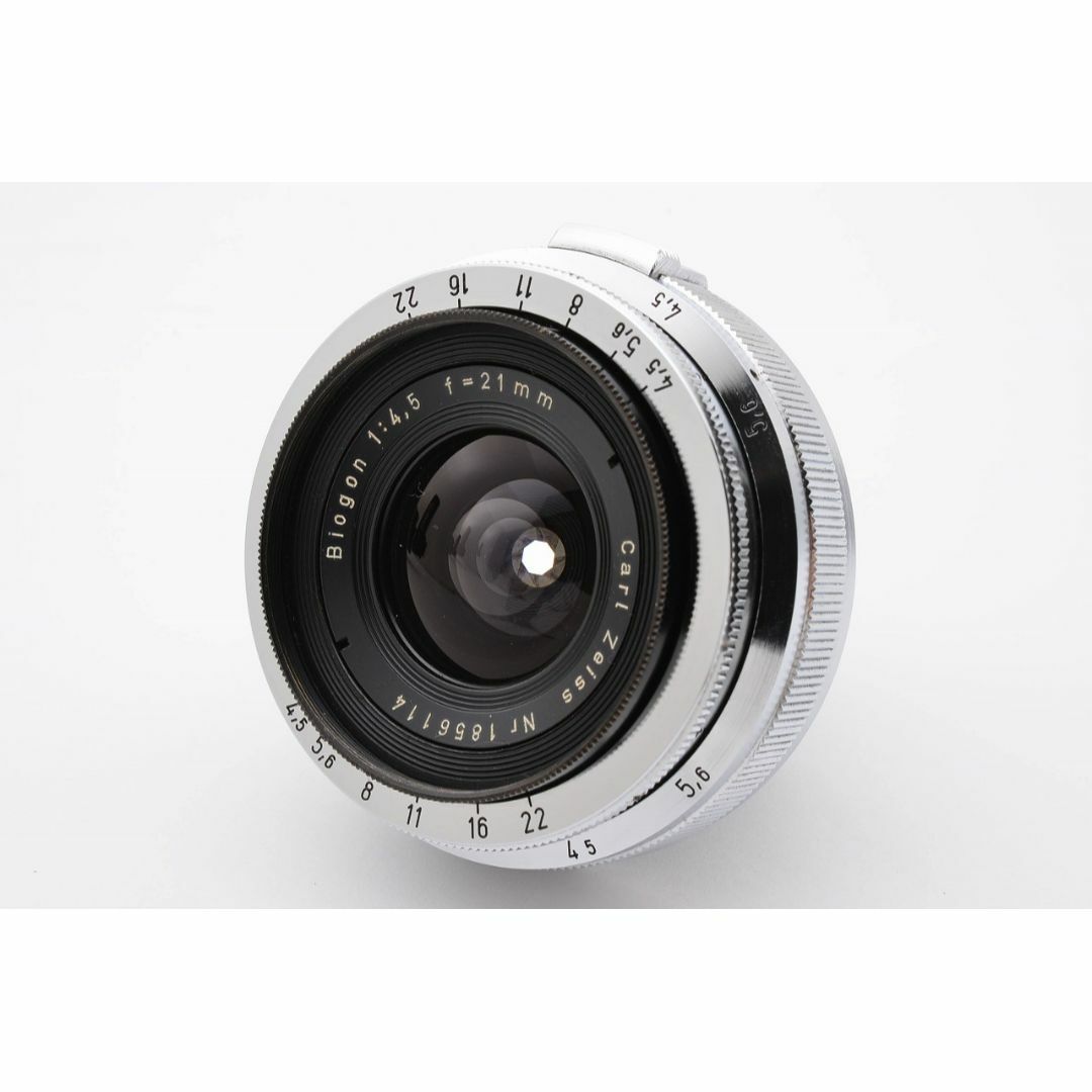 ZEISS(カールツァイス)の13972極上 Contarex Biogon 21mm F4.5 ファインダー スマホ/家電/カメラのカメラ(レンズ(単焦点))の商品写真