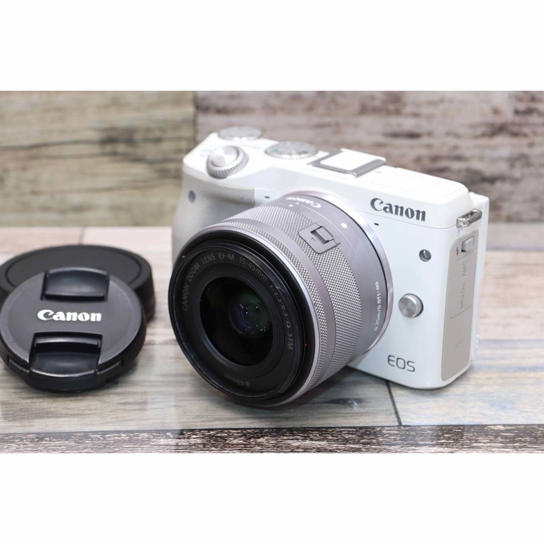 ⭐️自撮り・高画質・Wi-Fi転送◎⭐Canon キャノン EOS M3 ⭐️自撮り・高画質・Wi-Fi転送◎⭐Canon キャノン EOS M3