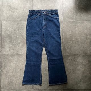 リーバイス(Levi's)の70s リーバイス646 フレアパンツ/ベルボトム USA製 32w相当 濃紺(デニム/ジーンズ)