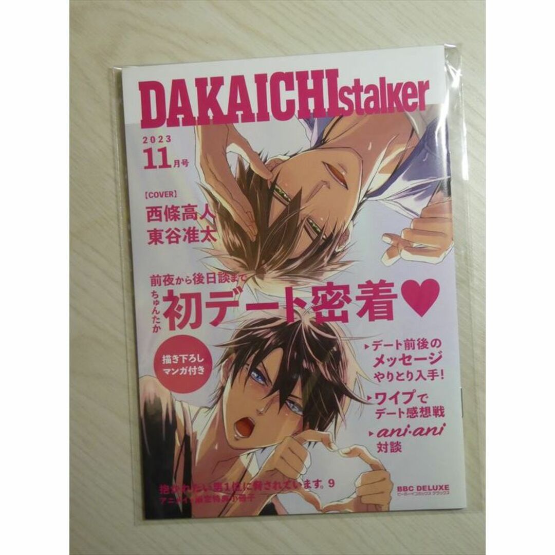 ★小冊子・アニメイト特典付●BL●抱かれたい男1位に脅されています。●桜日梯子●