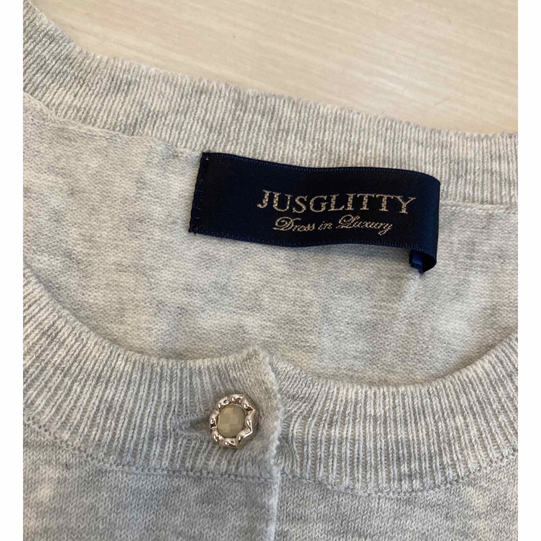 JUSGLITTY(ジャスグリッティー)のジャスグリッティー　カーディガン レディースのトップス(カーディガン)の商品写真