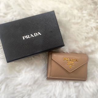 プラダ(PRADA)のPRADA サフィアーノ 三つ折財布(財布)