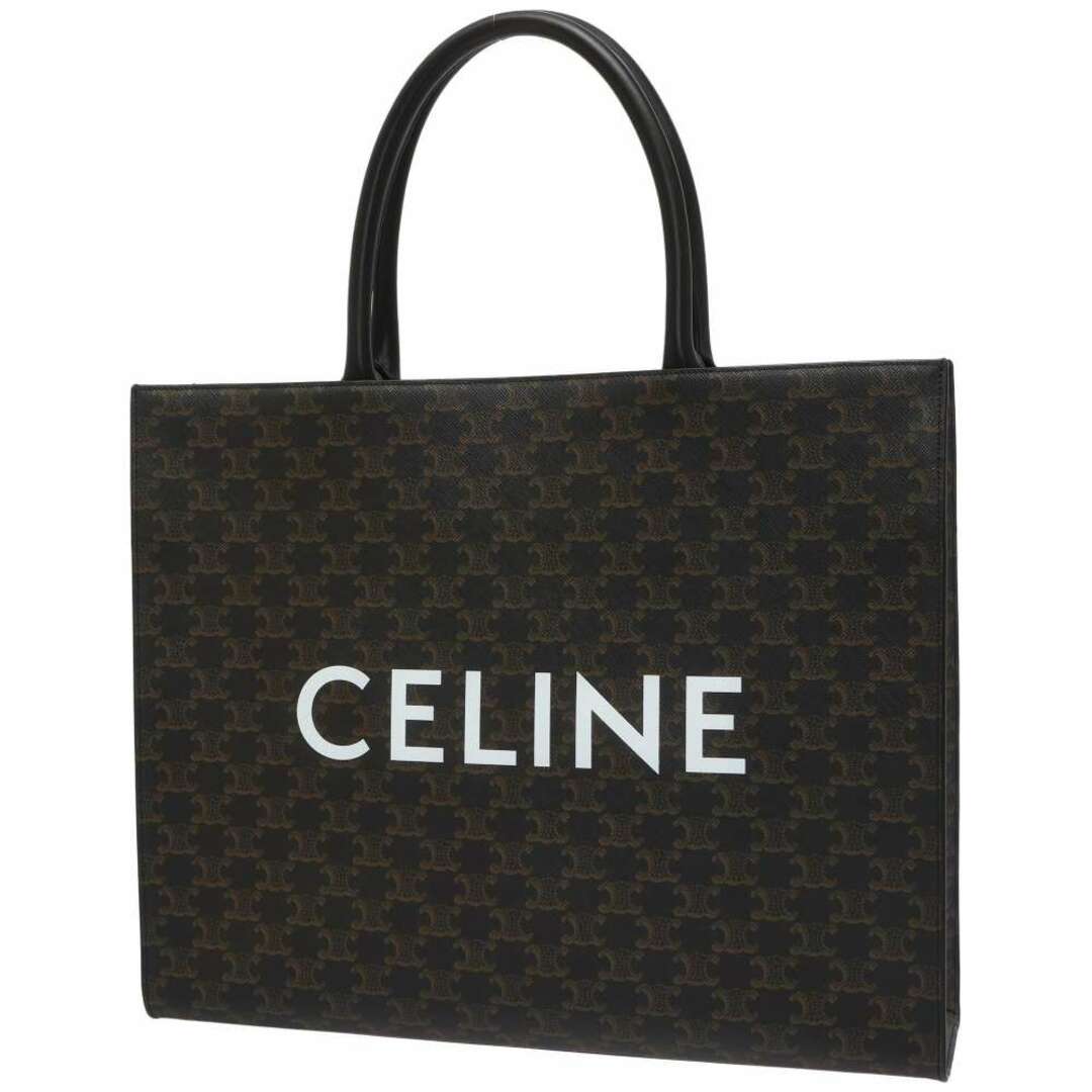 セリーヌ トートバッグ ホリゾンタルカバス トリオンフ PVC 197012 CELINE バッグ 黒