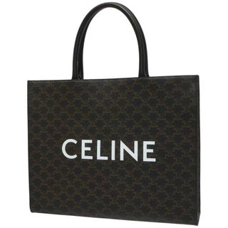 セリーヌ(celine)のセリーヌ トートバッグ ホリゾンタルカバス トリオンフ PVC 197012 CELINE バッグ 黒(トートバッグ)